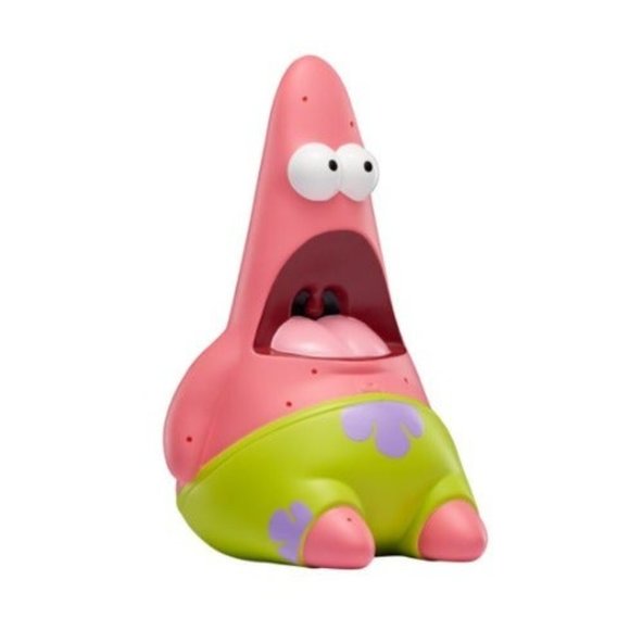 SPONGEBOB SQUAREPANTS Masterpiece Memes 8” Vinyl Figure, Surprised Patrick - Picture 2 of 4